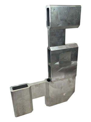 ALU-Bridge - Strongback Angel 280x280xx40X120 with one notch (WxH) 60x55mm