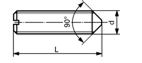 Gevindstifte M8x40 2 stk - DIN553