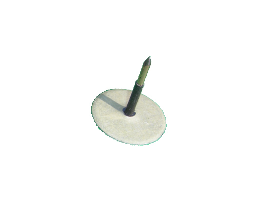 Cup headed pin Ø30x100x2,7mm, Clip and Pin insulated