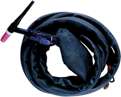 black flame retard nylon cable cover 4,0 m length 23 mm diameter